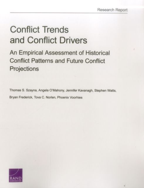 Produktbild: Conflict Trends and Conflict Drivers