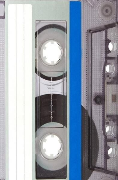 Produktbild: Notizbuch Retro Style Music Tape Oldschool Liniert Notebook Ruled