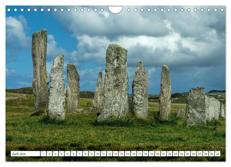 Produktbild: Schottlands wilde Inseln (Wandkalender 2026 DIN A4 quer), CALVENDO Monatskalender