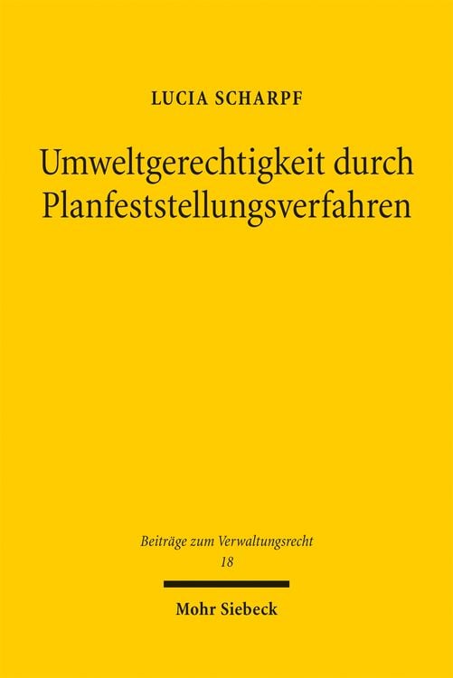 Produktbild: Umweltgerechtigkeit durch Planfeststellungsverfahren