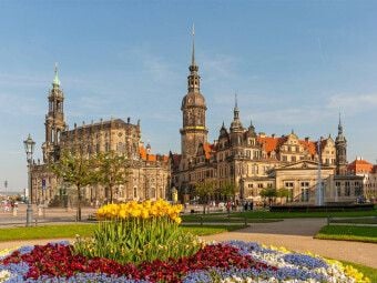 Produktbild: CALVENDO Puzzle Hofkirche und Residenzschloss Dresden | 1000 Teile Lege-Gr&ouml;&szlig;e 64x48cm Foto-Puzzle f&uuml;r gl&uuml;ckliche Stunden