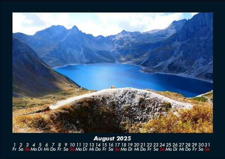 Produktbild: Die Seen der Erde 2025 Fotokalender DIN A5