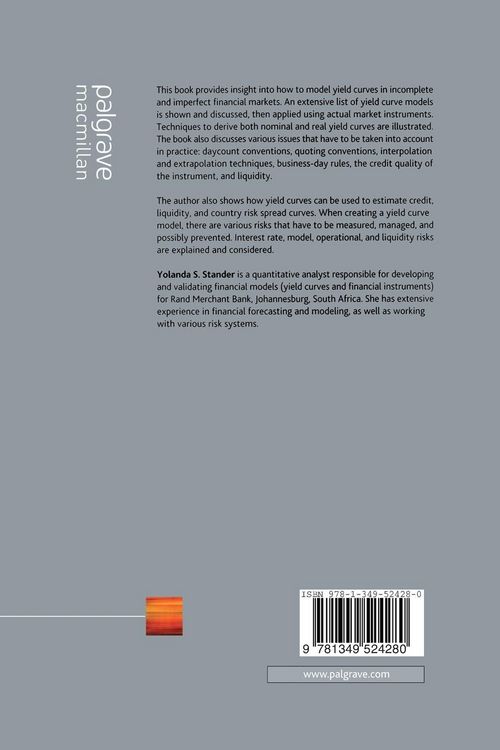 Produktbild: Yield Curve Modeling