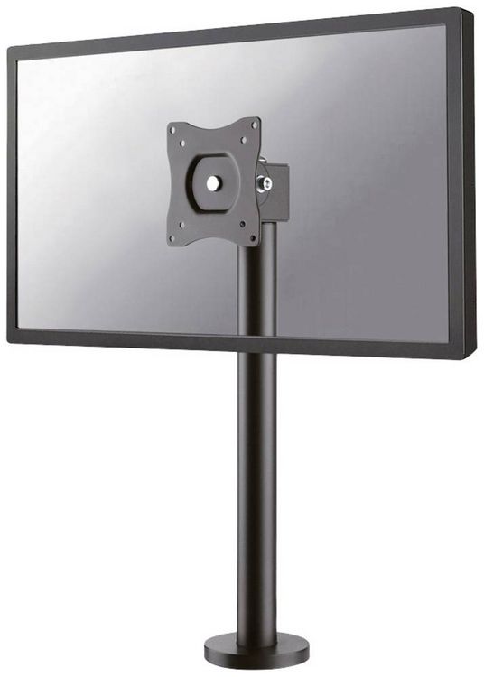 Produktbild: Neomounts NS-DPOS100BLACK Monitor-Tischhalterung 1 Display(s) 25,4 cm (10") - 81,3 cm (32") Schwarz Neigbar, Rotierbar, Schwenkbar