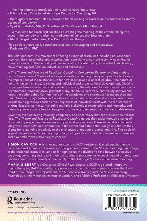 Produktbild: The Theory and Practice of Relational Coaching
