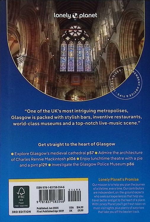 Produktbild: Lonely Planet Pocket Glasgow