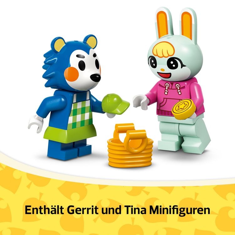 Produktbild: LEGO Animal Crossing Die Schneiderei der Schneiderschwestern Set 77055
