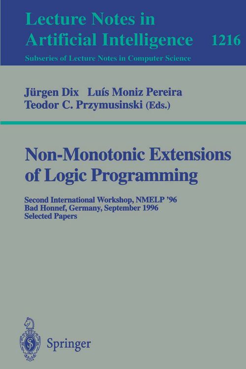 Produktbild: Non-Monotonic Extensions of Logic Programming