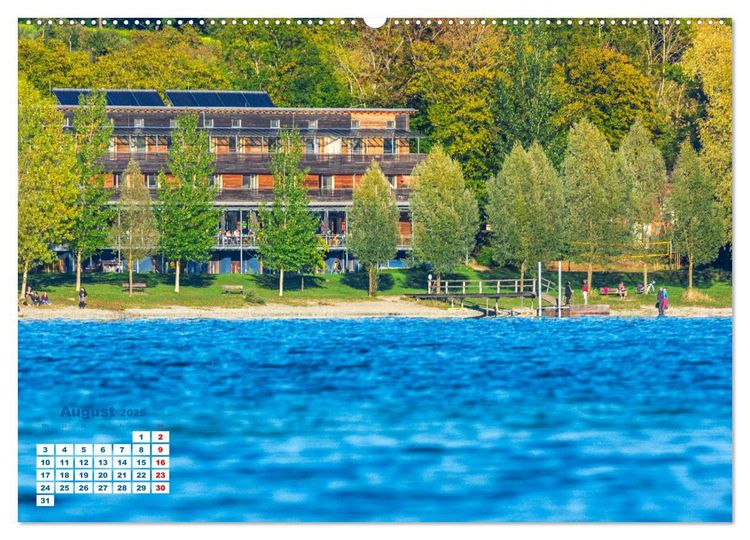 Produktbild: Markelfingen am Bodensee (hochwertiger Premium Wandkalender 2026 DIN A2 quer), Kunstdruck in Hochglanz