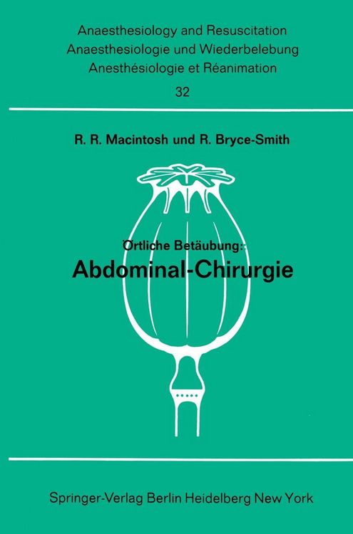 Produktbild: &Ouml;rtliche Bet&auml;ubung: Abdominal- Chirurgie