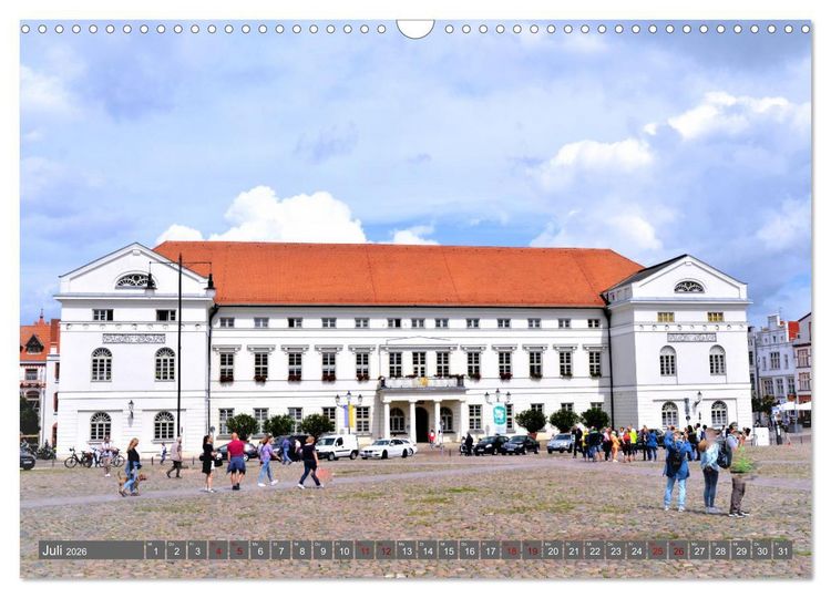 Produktbild: WISMAR die Hanststadt (Wandkalender 2026 DIN A3 quer), CALVENDO Monatskalender