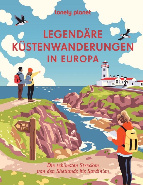Produktbild: LONELY PLANET Bildband Legend&auml;re K&uuml;stenwanderungen in Europa
