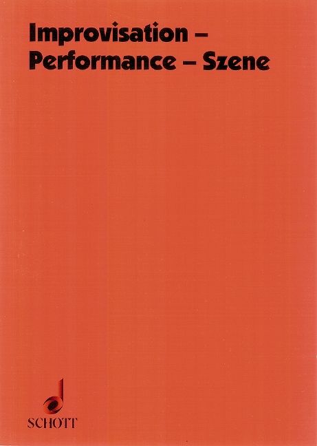 Produktbild: Improvisation - Performance - Szene
