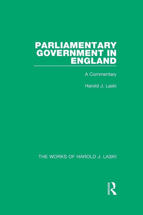 Produktbild: Parliamentary Government in England (Works of Harold J. Laski)