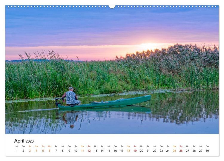 Produktbild: Naturparadies Polen (Wandkalender 2026 DIN A2 quer), CALVENDO Monatskalender
