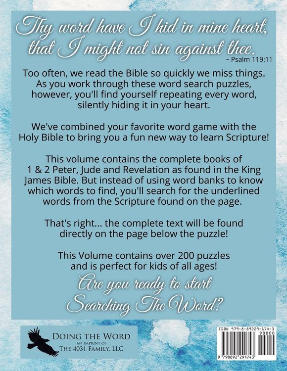 Produktbild: Searching the Word, Volume 34