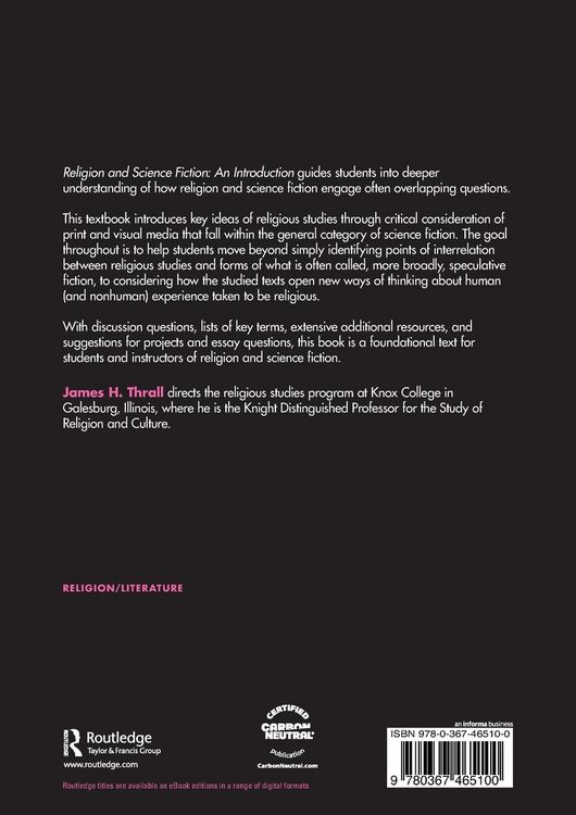 Produktbild: Religion and Science Fiction