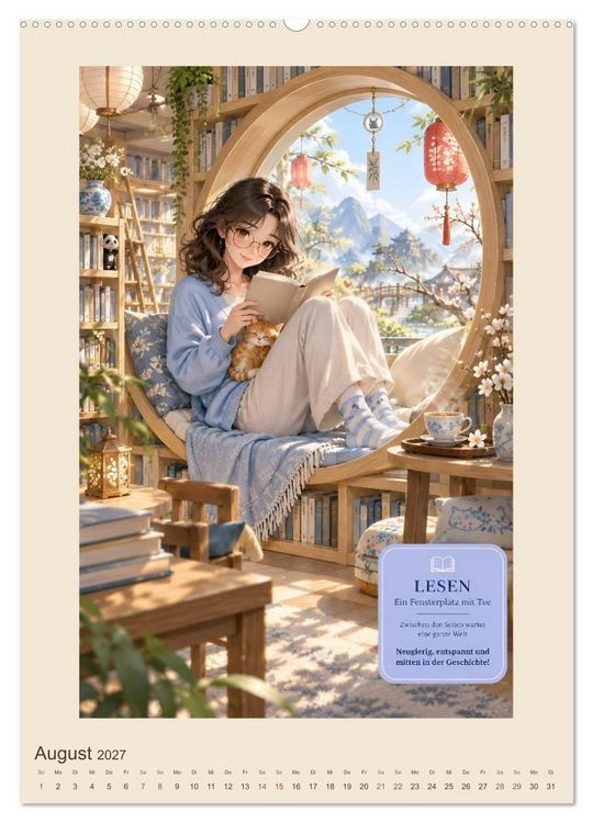 Produktbild: Beliebte Hobbys in China (hochwertiger Premium Wandkalender 2027 DIN A2 hoch), Kunstdruck in Hochglanz