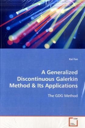 Produktbild: Fan, K: A Generalized Discontinuous Galerkin Method