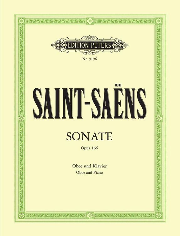 Produktbild: Oboe Sonata Op.166