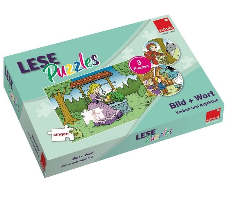 Produktbild: SCHUBI LesePuzzles