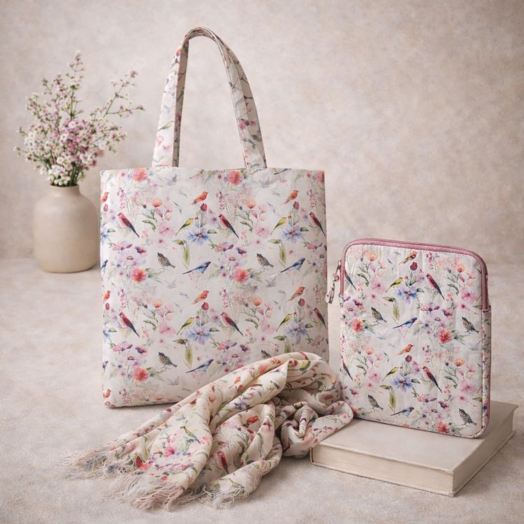 Produktbild: Schal half white
