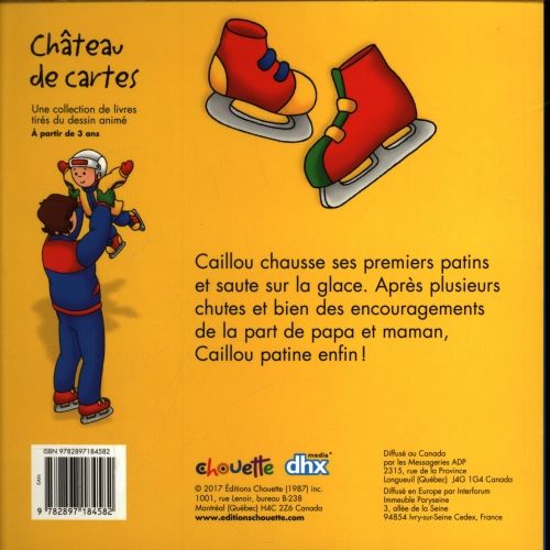 Produktbild: Caillou apprend &agrave; patiner