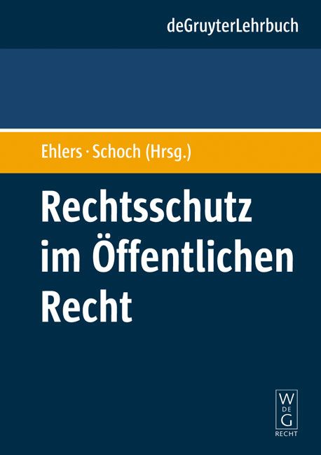 Produktbild: Rechtsschutz im &Ouml;ffentlichen Recht