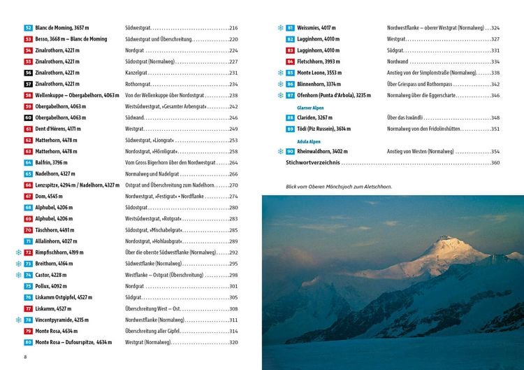 Produktbild: Hochtouren Westalpen Band 1: Schweiz / Italien