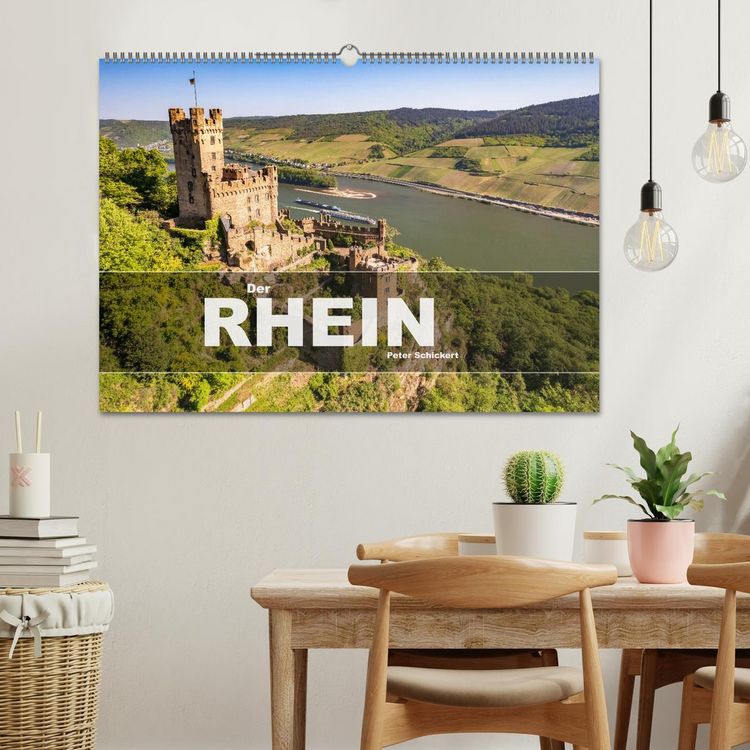Produktbild: Der Rhein (Wandkalender 2026 DIN A2 quer), CALVENDO Monatskalender