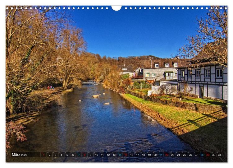 Produktbild: Stadtansichten R&uuml;nderoth (Wandkalender 2026 DIN A3 quer), CALVENDO Monatskalender