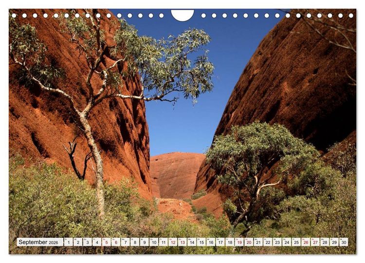 Produktbild: Australien - Northern Territory (Wandkalender 2026 DIN A4 quer), CALVENDO Monatskalender