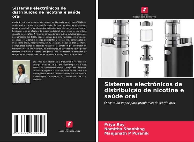 Produktbild: Sistemas electr&oacute;nicos de distribui&ccedil;&atilde;o de nicotina e sa&uacute;de oral