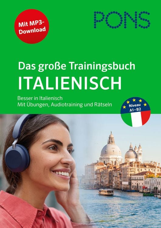 Produktbild: PONS Das gro&szlig;e Trainingsbuch Italienisch