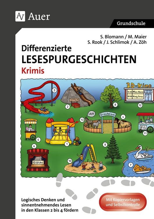 Produktbild: Differenzierte Lesespurgeschichten Krimis