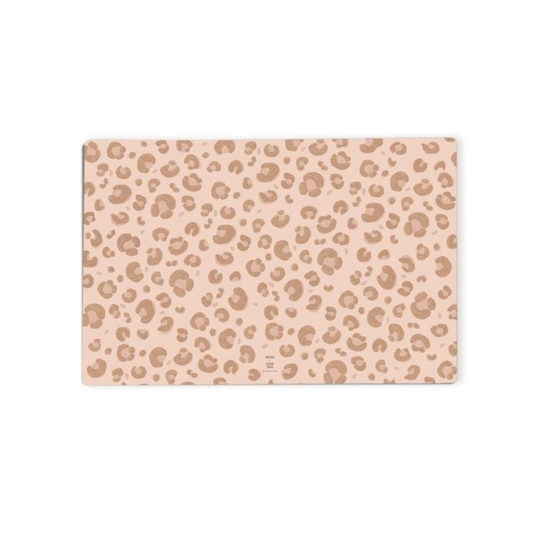 Produktbild: Scriptum Schreibtischunterlage f&uuml;r Kinder Leoparden Muster - 60 x 40 cm - aus premium Vinyl