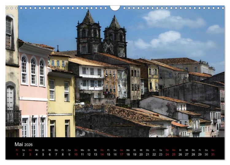 Produktbild: S&uuml;damerika (Wandkalender 2026 DIN A3 quer), CALVENDO Monatskalender