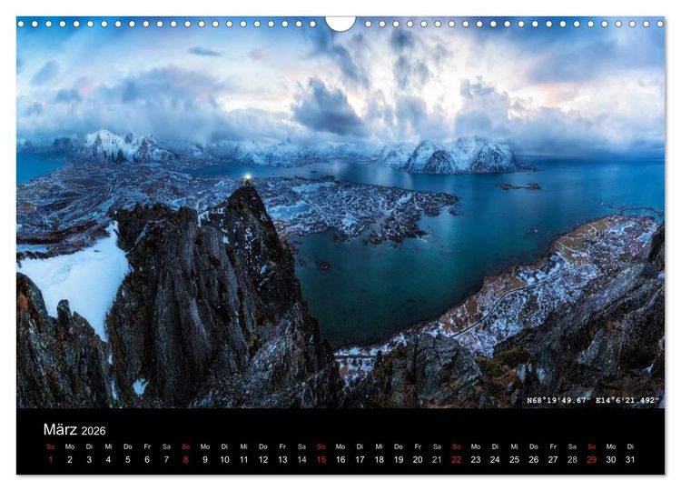Produktbild: More Wild, Wild Places 2026 (Wandkalender 2026 DIN A3 quer), CALVENDO Monatskalender
