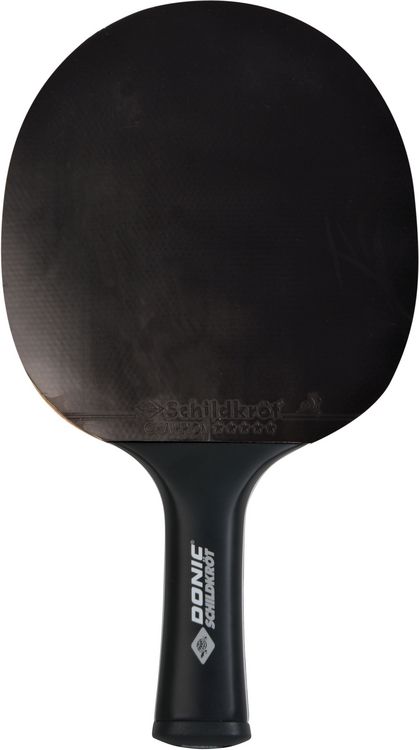 Produktbild: Donic-Schildkr&ouml;t 758219 - Tischtennisschl&auml;ger CarboTec 900, 20% Carbon, 1,9 mm Schwamm, Champion QRC - ITTF Belag, konkav