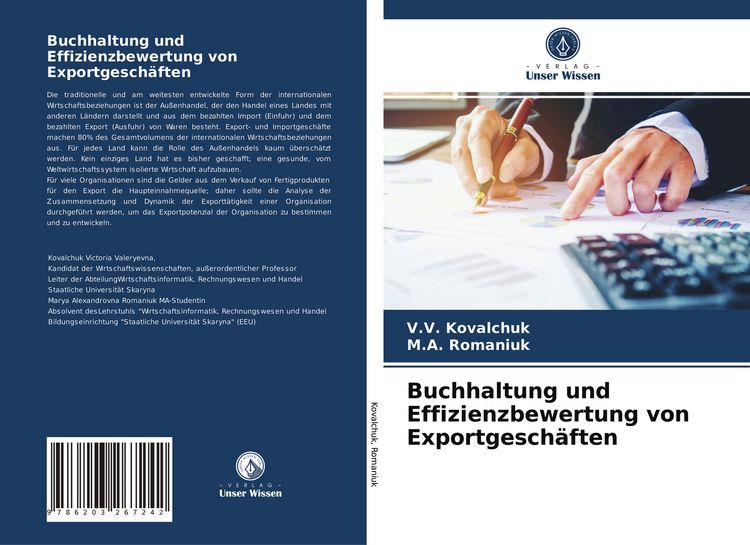 Produktbild: Buchhaltung und Effizienzbewertung von Exportgesch&auml;ften