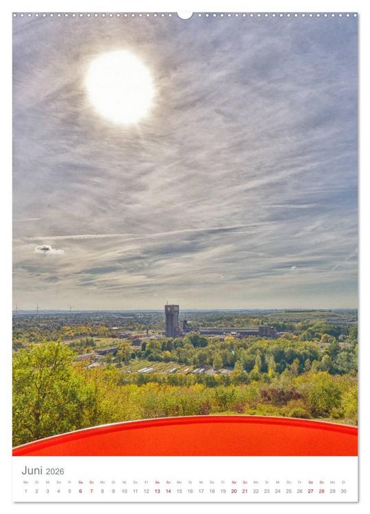 Produktbild: Ruhrgebiet - Malerischer Spaziergang (Wandkalender 2026 DIN A2 hoch), CALVENDO Monatskalender
