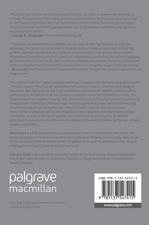 Produktbild: Contemporary Alternative Spiritualities in Israel