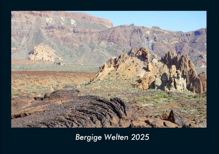 Produktbild: Bergige Welten 2025 Fotokalender DIN A4
