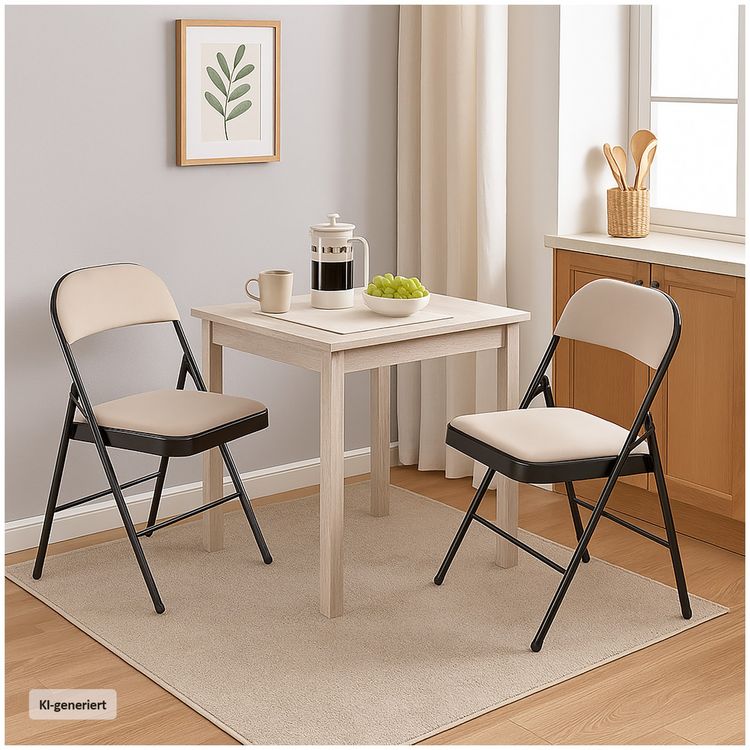 HTI-Living Klappstühle 2er Set Beige Klappstühle 2er Set Beige kaufen