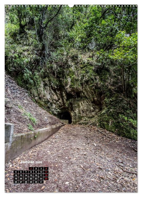 Produktbild: Levadas - Wasserwege auf Madeira (Wandkalender 2026 DIN A2 hoch), CALVENDO Monatskalender