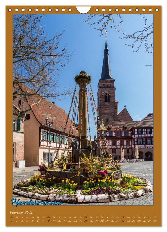Produktbild: Goldschl&auml;gerstadt Schwabach (Wandkalender 2026 DIN A4 hoch), CALVENDO Monatskalender