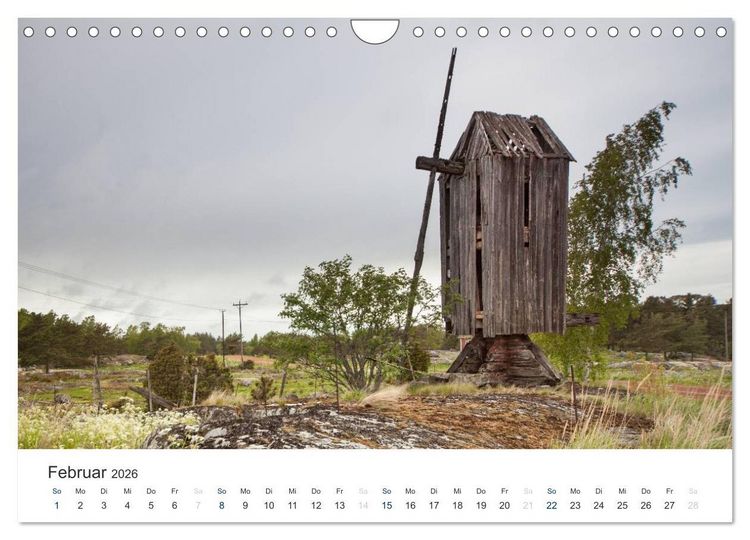 Produktbild: &Aring;land Inseln: Sch&auml;rengarten der Ostsee (Wandkalender 2026 DIN A4 quer), CALVENDO Monatskalender