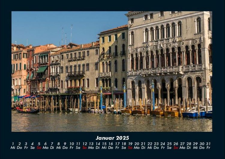 Produktbild: Venedig 2025 Fotokalender DIN A4