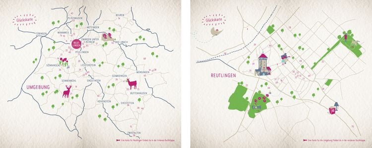 Produktbild: Gl&uuml;cksorte in und um Reutlingen