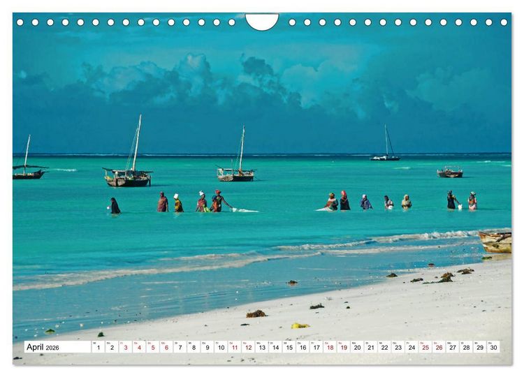 Produktbild: Die Gew&uuml;rzinsel Sansibar (Wandkalender 2026 DIN A4 quer), CALVENDO Monatskalender